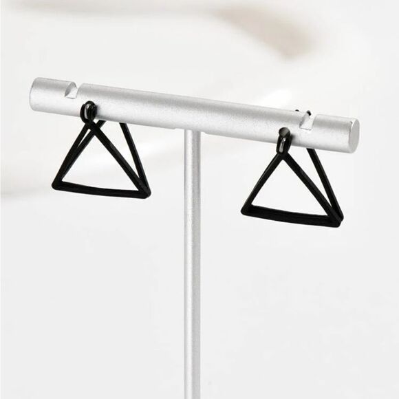 Triangle Design Earrings Copper Jewelry - Picture 4 of 12